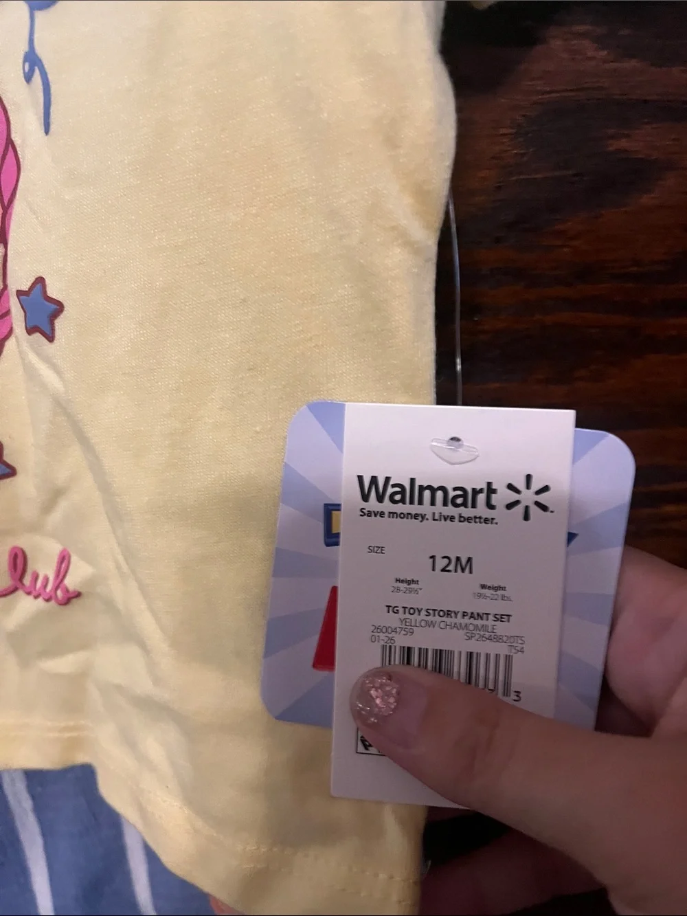 Disney Yellow 'Besties' Jessie Friendship Club Short Sleeve Tee